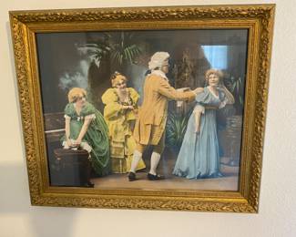 Victorian framed picture