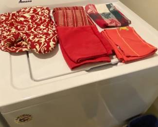 Items for sale on dryer
