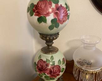 Gone with the Wind - hand painted with roses