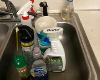 Cleaning supplies