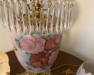 Close up of the big lamp