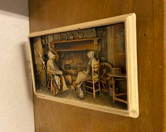 Unique carved picture