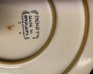 Complete set of “Denby” in second China cabinet in kitchen