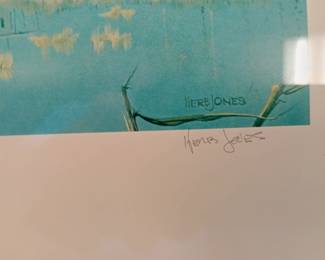 Herb Jones signed print