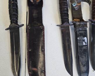 vintage fixed blades