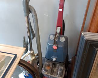 vacuum and floor cleaner