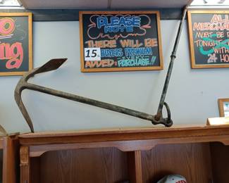 Large nautical collapsible anchor