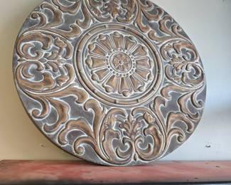 Large metal outdoor wall art