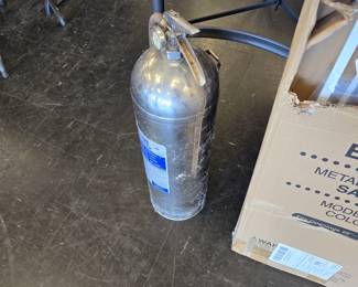 Vintage fire extinguisher