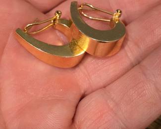 14k gold earrings