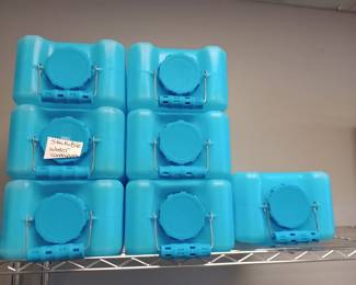 water containers for prepping or storage