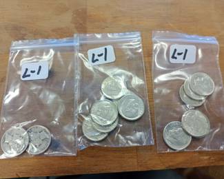 Mercury and Roosevelt silver dimes