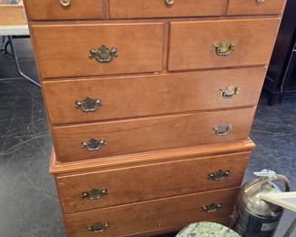 Ethan Allen Hard Rock Maple chest of drawers