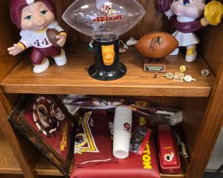 Vintage Washington Redskins merchandise