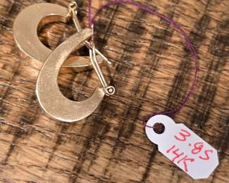 14k gold earrings
