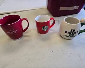 Starbucks coffee mugs
