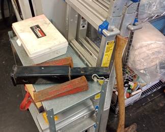 Nice werner collapsible ladder and others