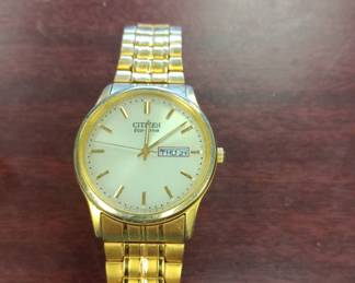 Citizen eco drive mens watch working