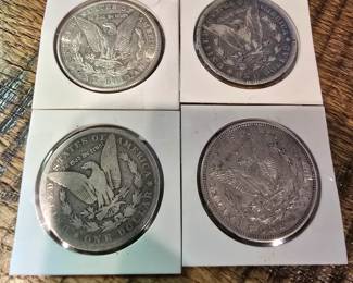 Morgan silver dollars