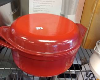 Le Creuset dutch oven