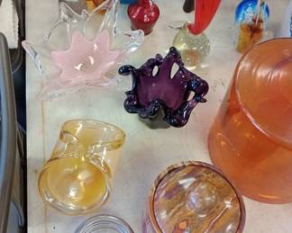 Murano art glass and others