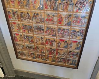 vintage Ethiopian religious scene