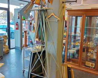 large yard art windmill