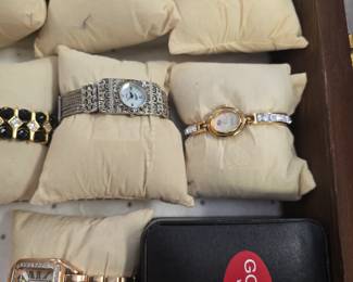 Nice collection of ladies watches most are new or never worn
