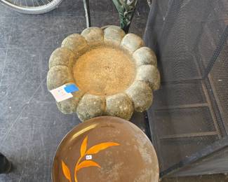 birdbaths and more