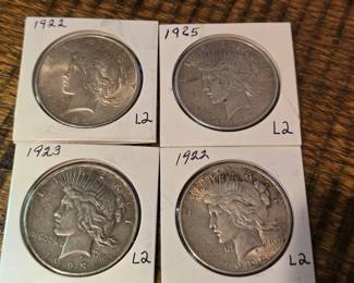 Peace dollars 90% silver