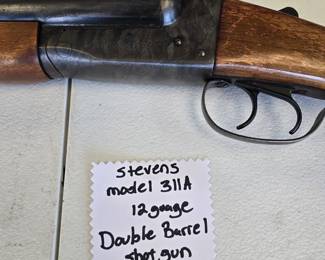 Stevens Model 311A 12 gauge Double Barrell shotgun