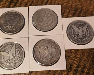Morgan silver dollars