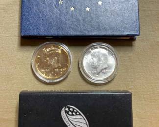 Bicentennial Silver Proof Set Other Coins Including Baseball Hall of Fame Coin 