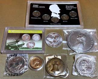 1943 Steele Cents Collections Other Presidential Theme Collectibles