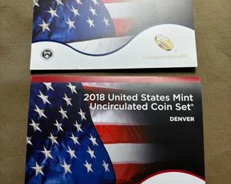 2018 United States Mint Uncirculated Coin Sets