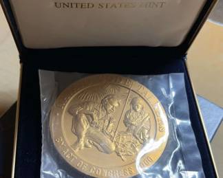 Navajo Code Talkers Bronze Medal 3 Inch