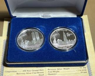 2006 Cook Island Twin Towers Remembrance Coins