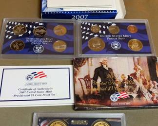 2007 Proof Coin sets