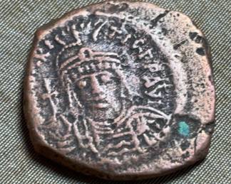 Byzantine Empire Maurice Tiberius Coin 