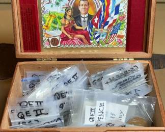 British Coin Collection Circa 1940s  Later