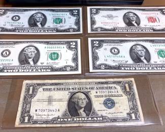 US Currency Notes