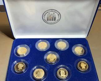 National Collectors Mint Replica Coin Set