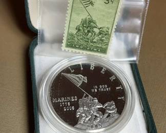 2005P Silver Iwo Jima Coin