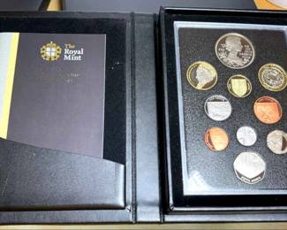 2012 United Kingdom Proof Coin Set by The Royal Mint