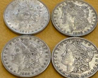 Morgan Dollars 1882-1885