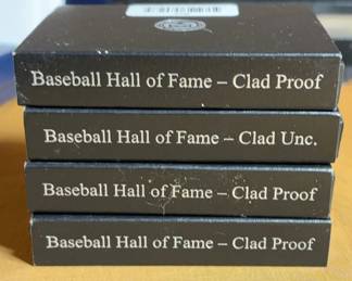2014 Baseball Hall Of Fame Proof Uncirculated Coins 