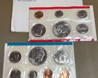 1974 US Mint Uncirculated Coin Set