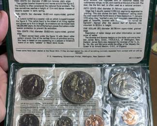 New Zealand Coin Set 