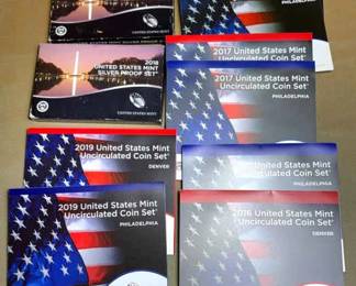 US Mint Uncirculated Coin Sets