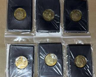 1997 Pinnacle Limited Edition Mint Collection Coins Baseball